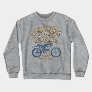 DUSTY RIDERS, VINTAGE MOTORCYCLES Crewneck Sweatshirt